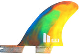 FCS II MARK RICHARDS PERFORMANCE CORE (PC) TRI TWIN + STABILISER FINS