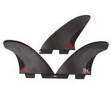 FCS II H4 SMOKE TRI RETAIL FINS