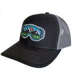ThreadBound Outdoor Trucker Hat  - Snow Goggle Design