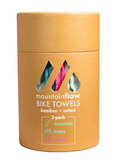 mountainFLOW Bamboo + Cotton Bike Towels - 3 Pack
