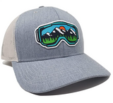 ThreadBound Outdoor Trucker Hat  - Snow Goggle Design